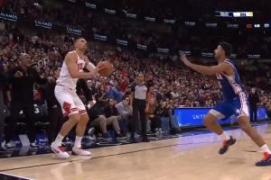 全场首次领先!吉迪甩传底角武切维奇 后者三分准绝杀76人!